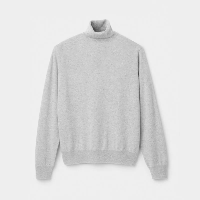Stretch Merino Turtleneck