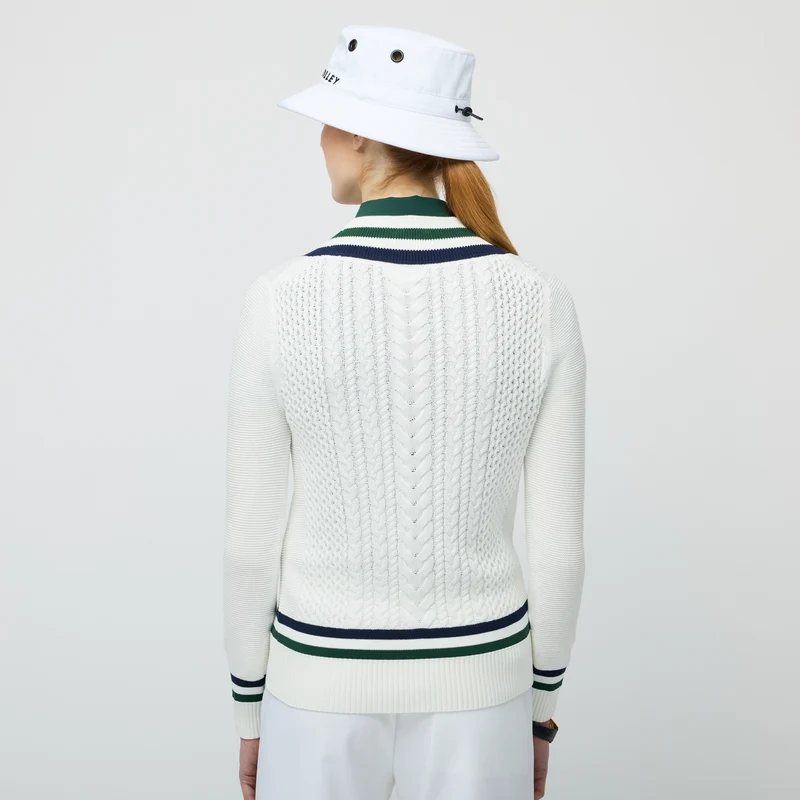 Preppy Deep V Sweater