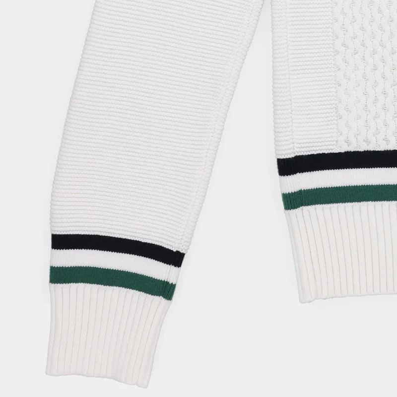 Preppy Deep V Sweater