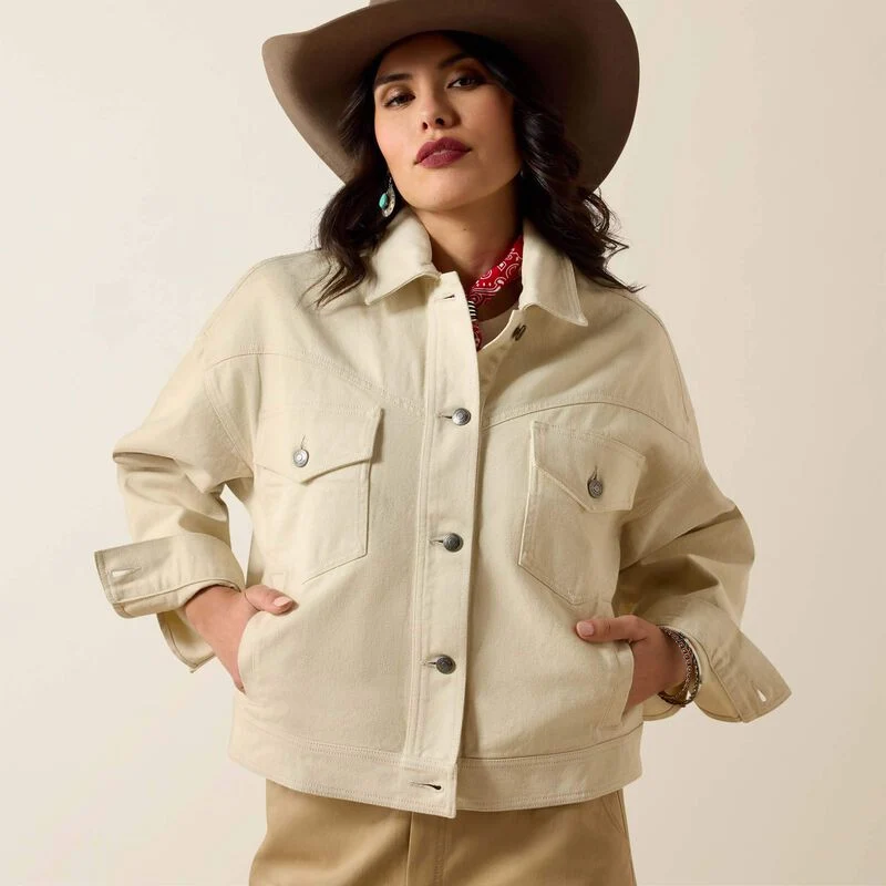 Veste en Jeans femme ARIAT Solar Twill - Summer Sand