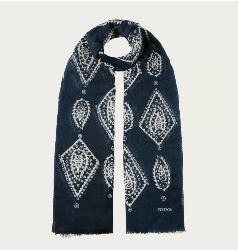 ÉCHARPE STETSON SCARF SUMMER ABSTRACT PAISLEY