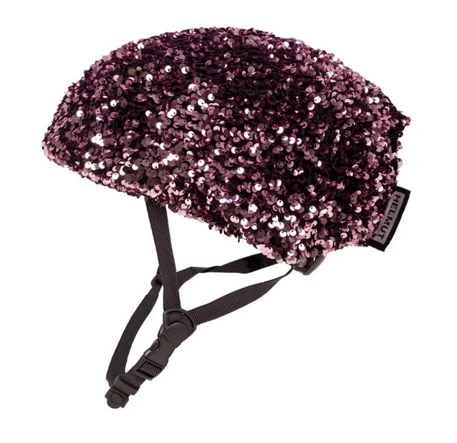 Couvre-Casque 'Paillettes' Light Pink | HELMUT