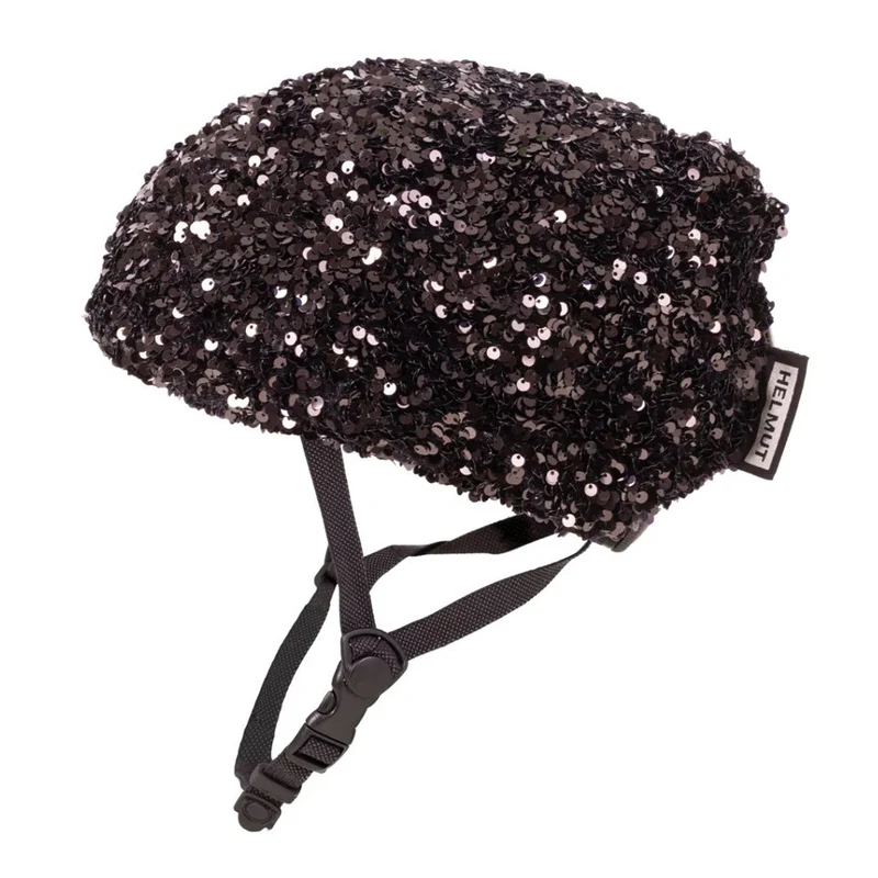 Couvre-Casque 'Paillettes' Argent | HELMUT