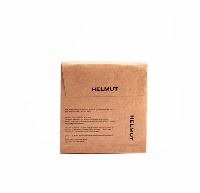 Couvre-Casque 'Paillettes' Or | HELMUT