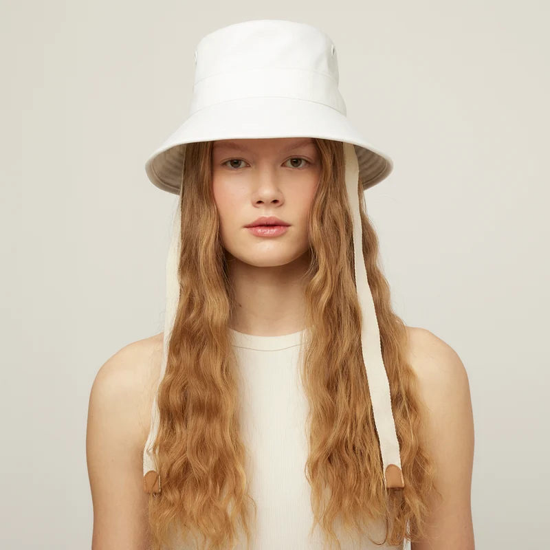 Wide Brim Canvas Sun Hat