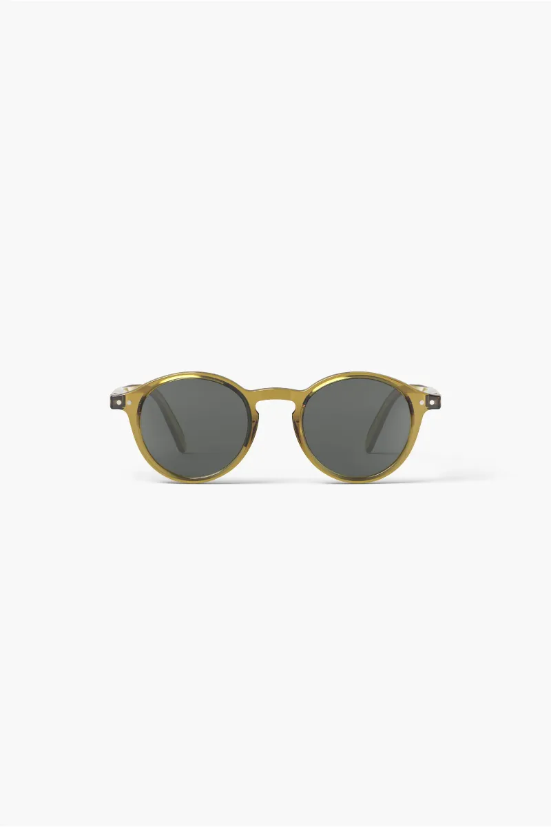 Lunettes de soleil enfant ‘#d’ Golden Green 7-11 ans | IZIPIZI