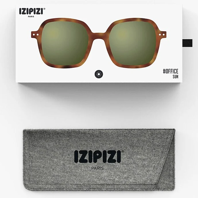 Lunettes de soleil adultes ‘Office' Havane | IZIPIZI
