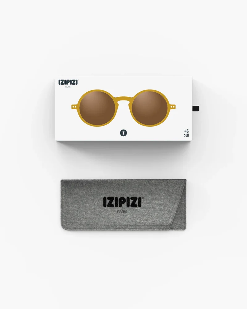 Lunettes de soleil adultes ‘#G' Golden Green | IZIPIZI