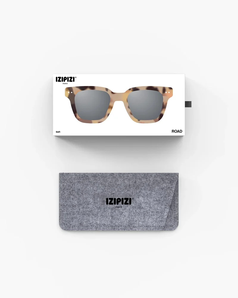 Lunettes de soleil adultes 'Road' Light Tortoise | IZIPIZI