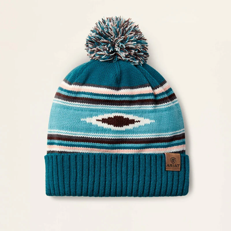 Bonnet ARIAT Serape Turquoise Serape