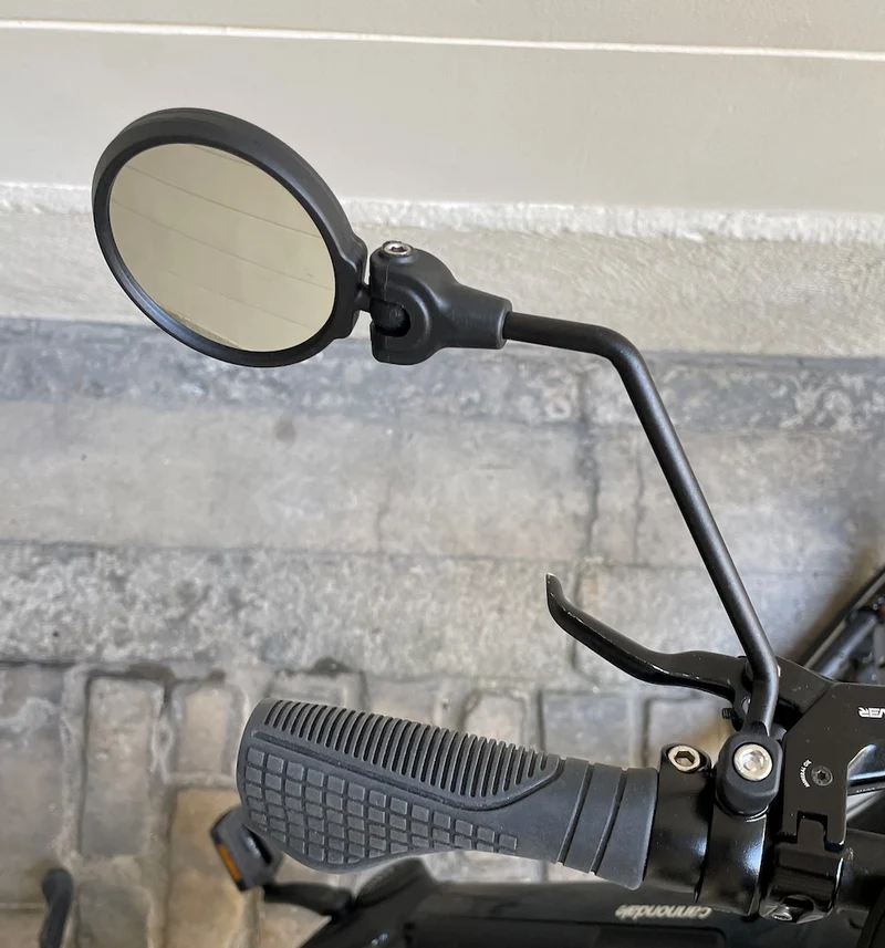 Rétroviseur vélo Gauche Atelya – Aluminium Rond