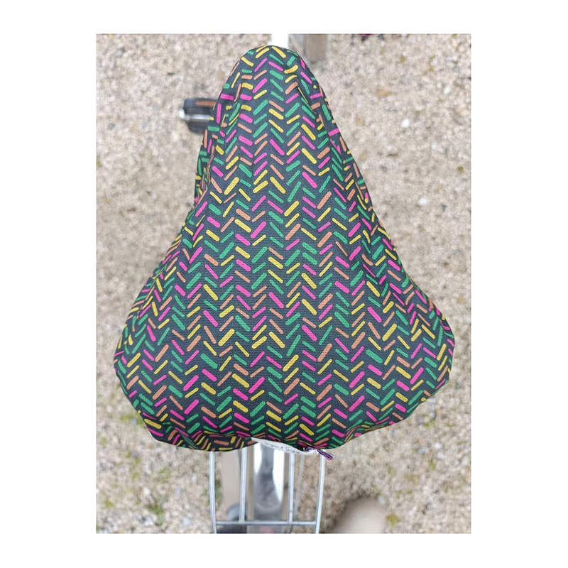 Couvre-Selle Suzon et Suzette Bicolore - Éléonore