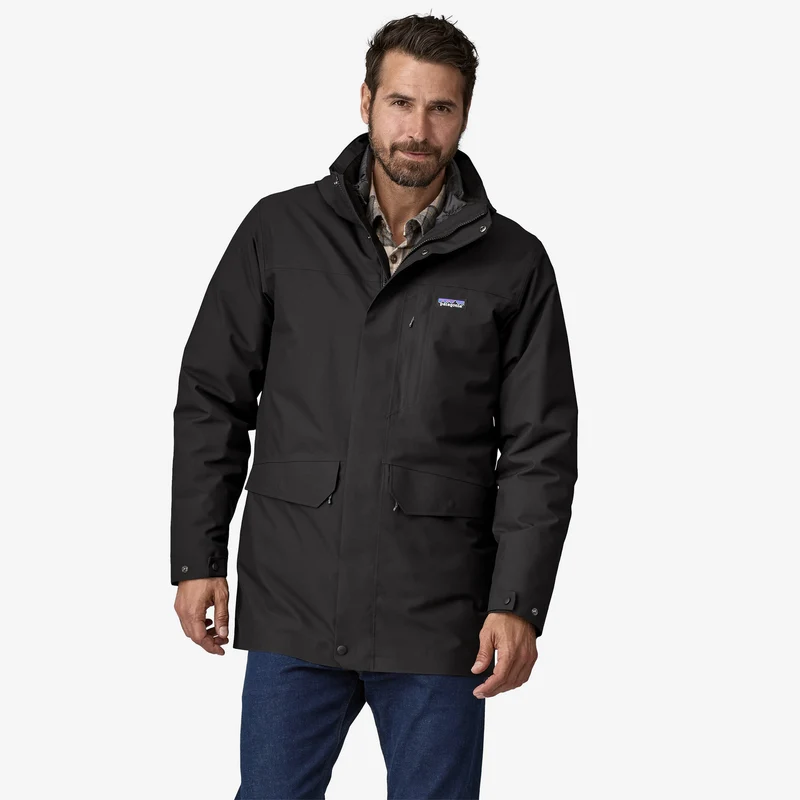 Men's Tres 3-in-1 Parka (BLACK)
