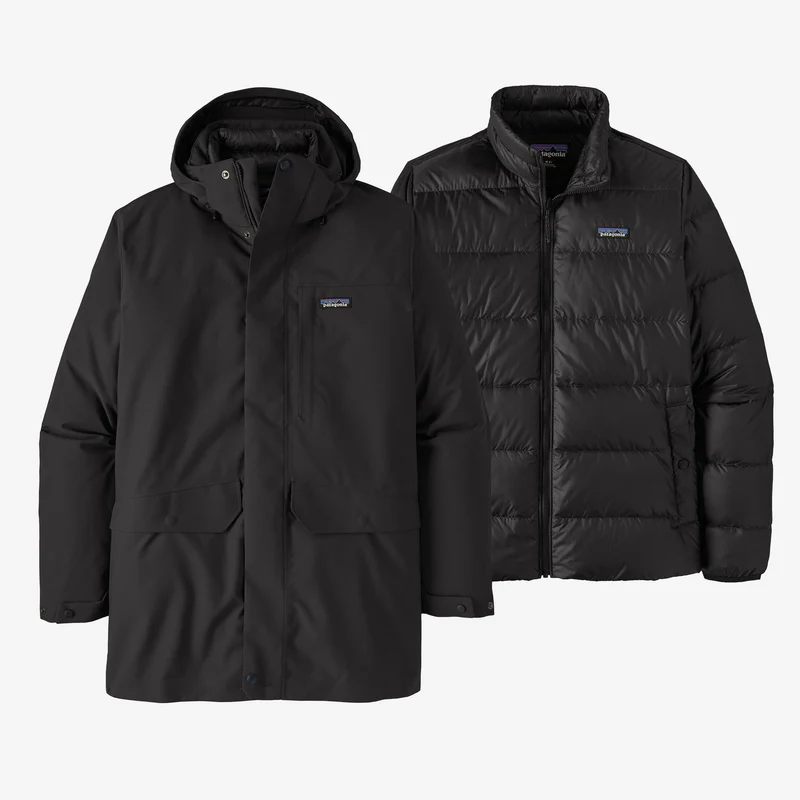 Men's Tres 3-in-1 Parka (BLACK)