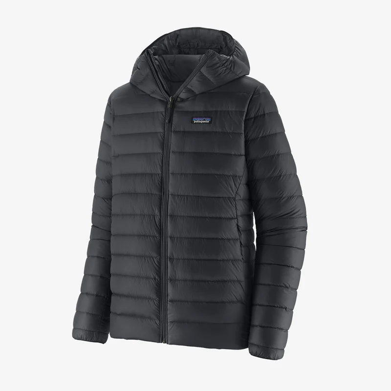 Men's Down Sweater™ Hoody (BLACK)