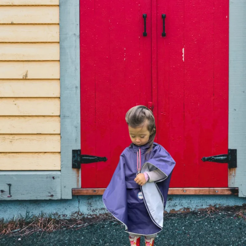 Poncho de Pluie Enfant Imperméable - Le Temps des Grenouilles