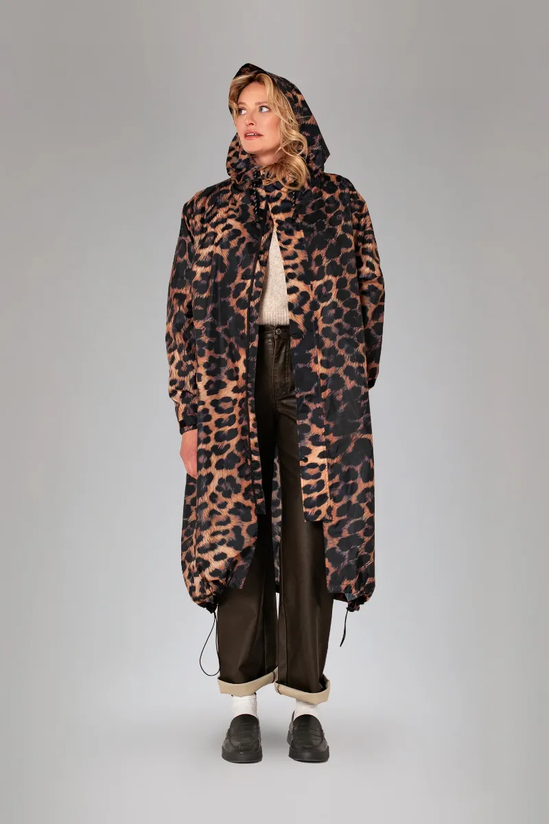 Manteau de pluie 'Dark Leopard' | RAINKISS