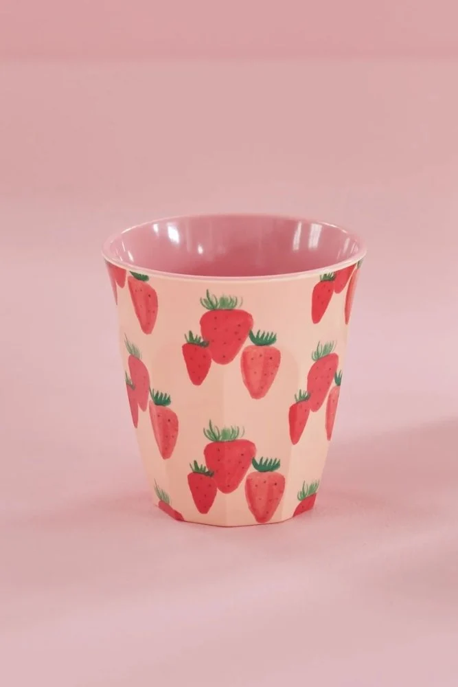 Gobelet 'Strawberry' Rose | RICE