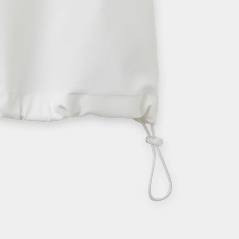 Cropped Tech Shacket