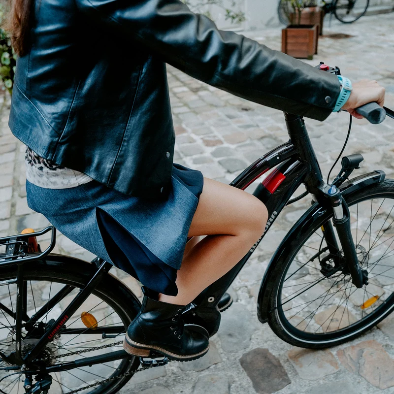 Jupe de vélo Millie En Ville - Windy Denim