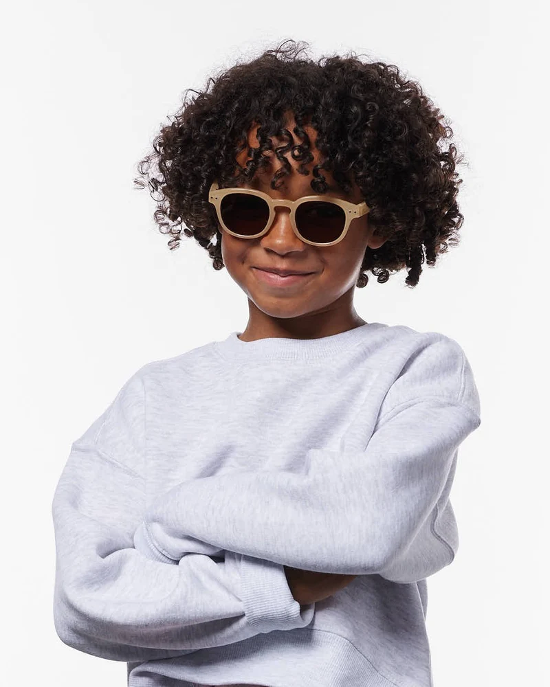 Lunettes de soleil enfant ‘#c’ Macchiato 3-5 ans | IZIPIZI