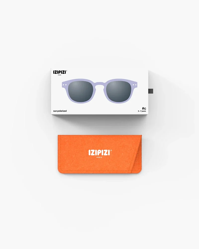 Lunettes de soleil enfant ‘#c’ Lavender 3-5 ans | IZIPIZI