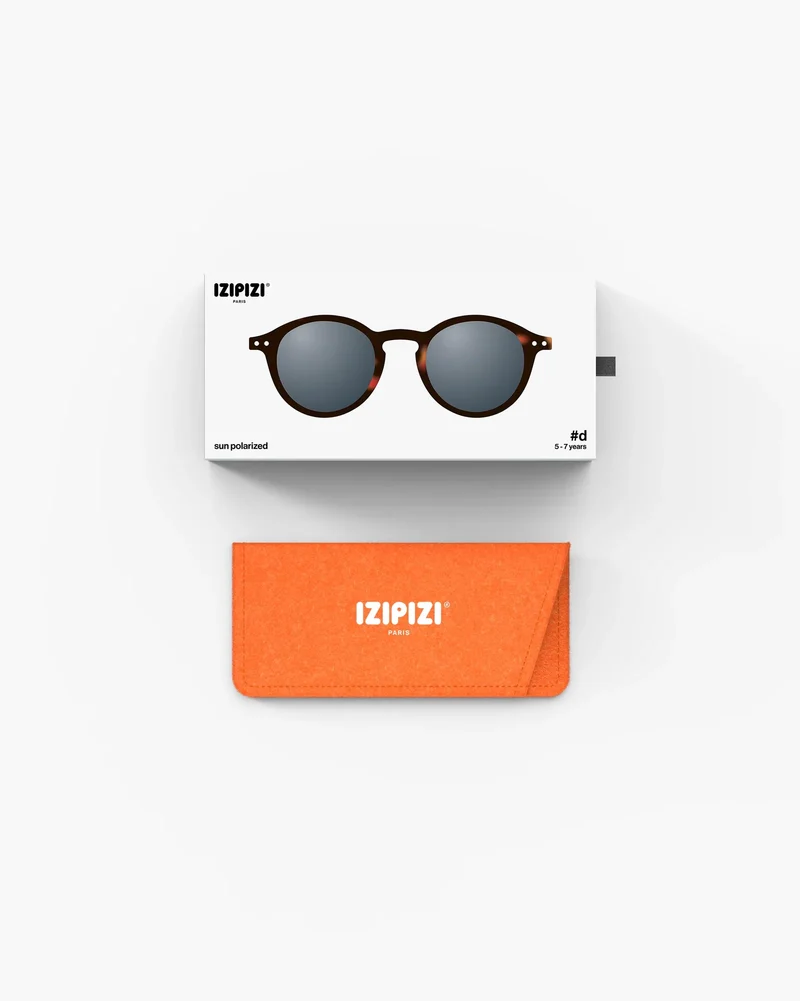 Lunettes de soleil enfant ‘#d’ Tortoise 5-7 ans | IZIPIZI